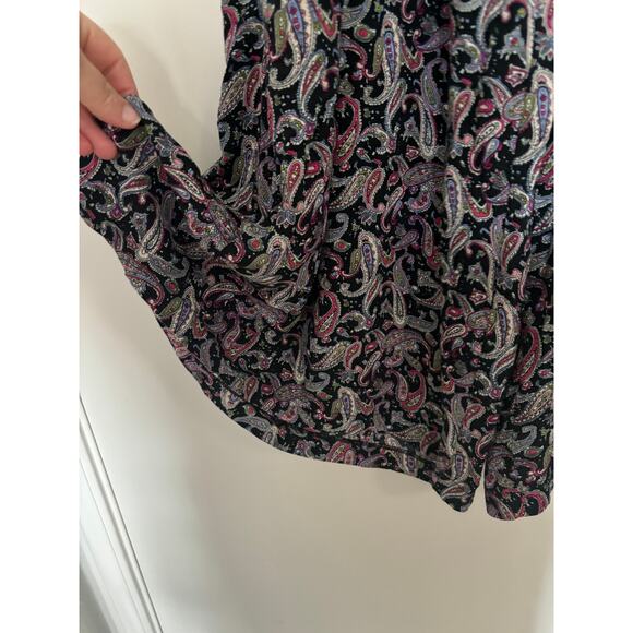 Starring at Stars Super Wide Leg Pants Womens Size 8 Gypsy Boho Grunge C… - Picture 2 of 5